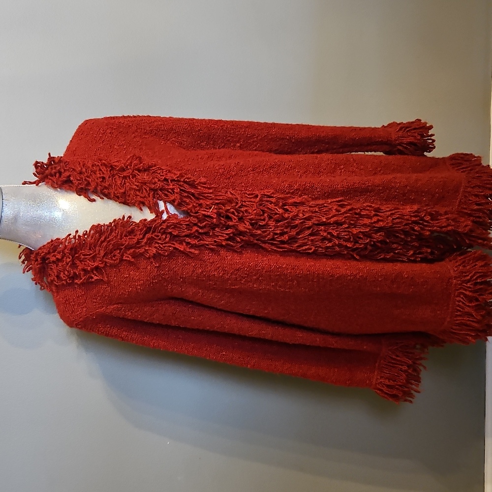 Chico's Red Cardigan
